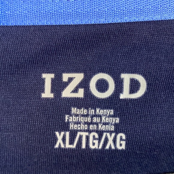 IZOD Midweight 1/4 Zip Golf Shirt - Picture 4 of 5